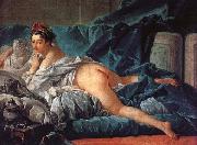 Francois Boucher Brown Odalisk painting